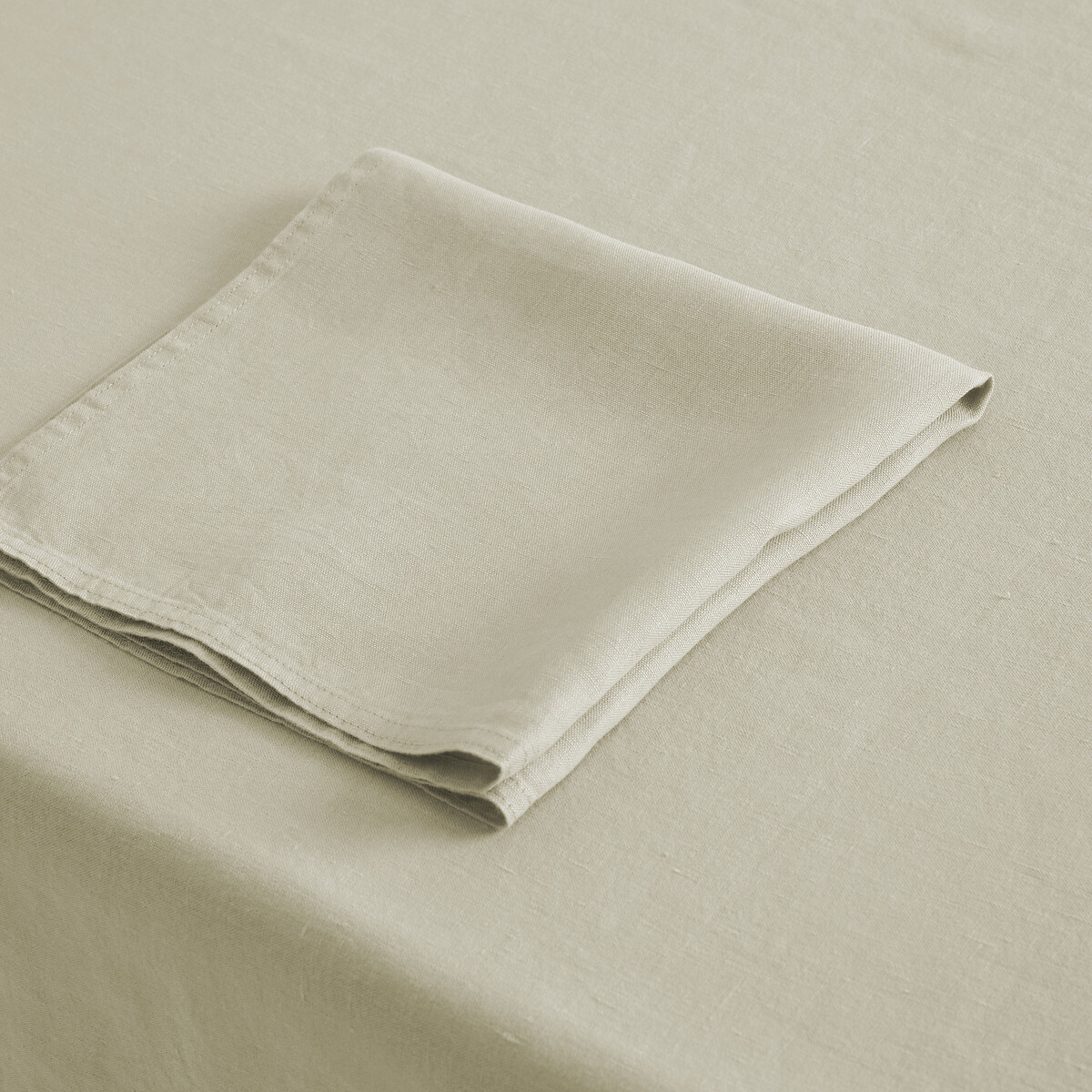 LA REDOUTE INTERIEURS<br>Toalha de mesa em linho lavado, Victorine
