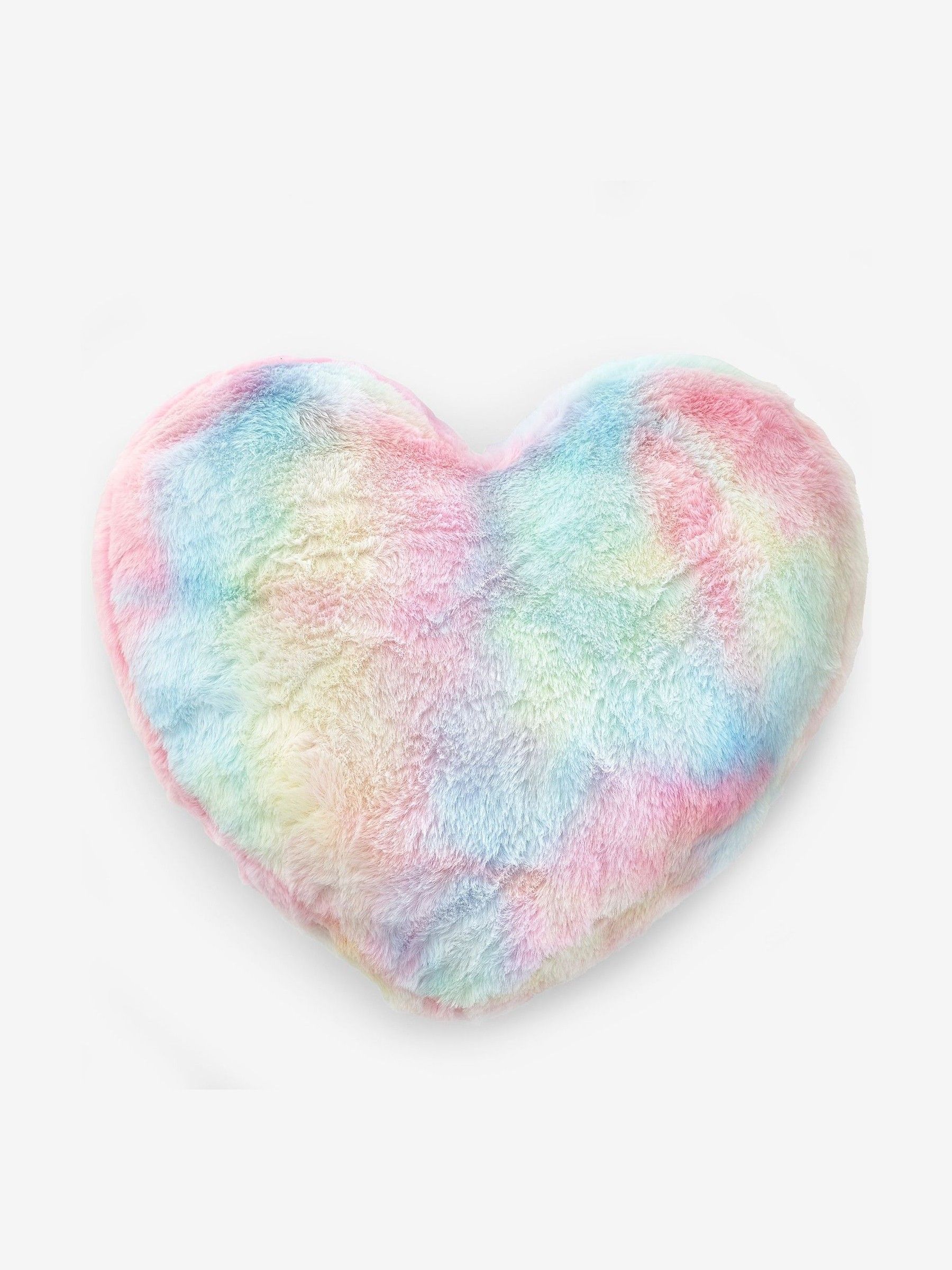 Kussen met hartjes en regenboogkleuren met kleurverloop
