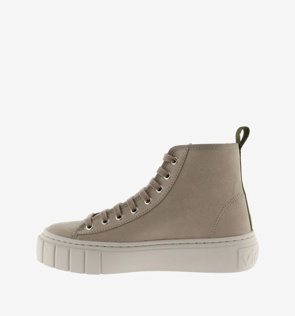 ABRIL RECYCLED FAUX SUEDE BOOTBEIGE