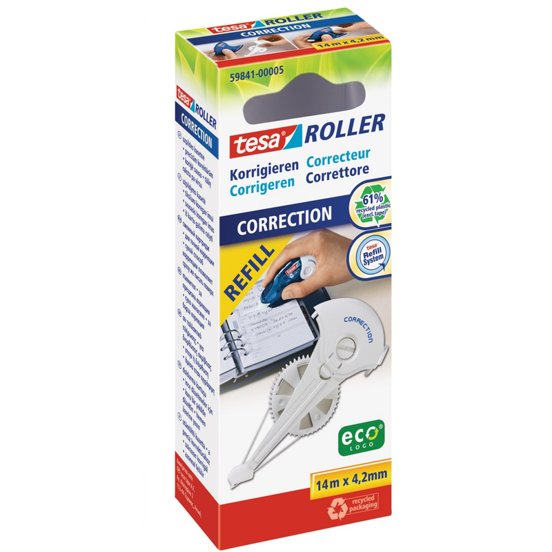 Tesa Ersatzroller EcoLogo, 14 m