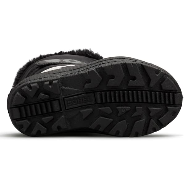 Après ski SOREL CHILDRENS SNOW COMMANDER BLACK/CHARCOAL
