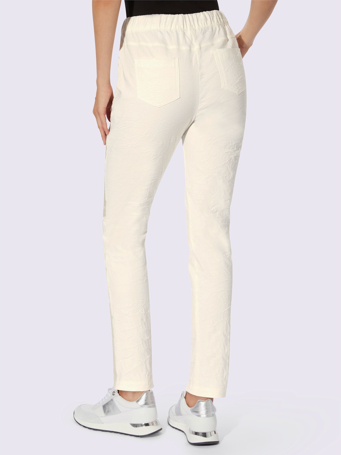 Pantalon ceinture avec coulisse
