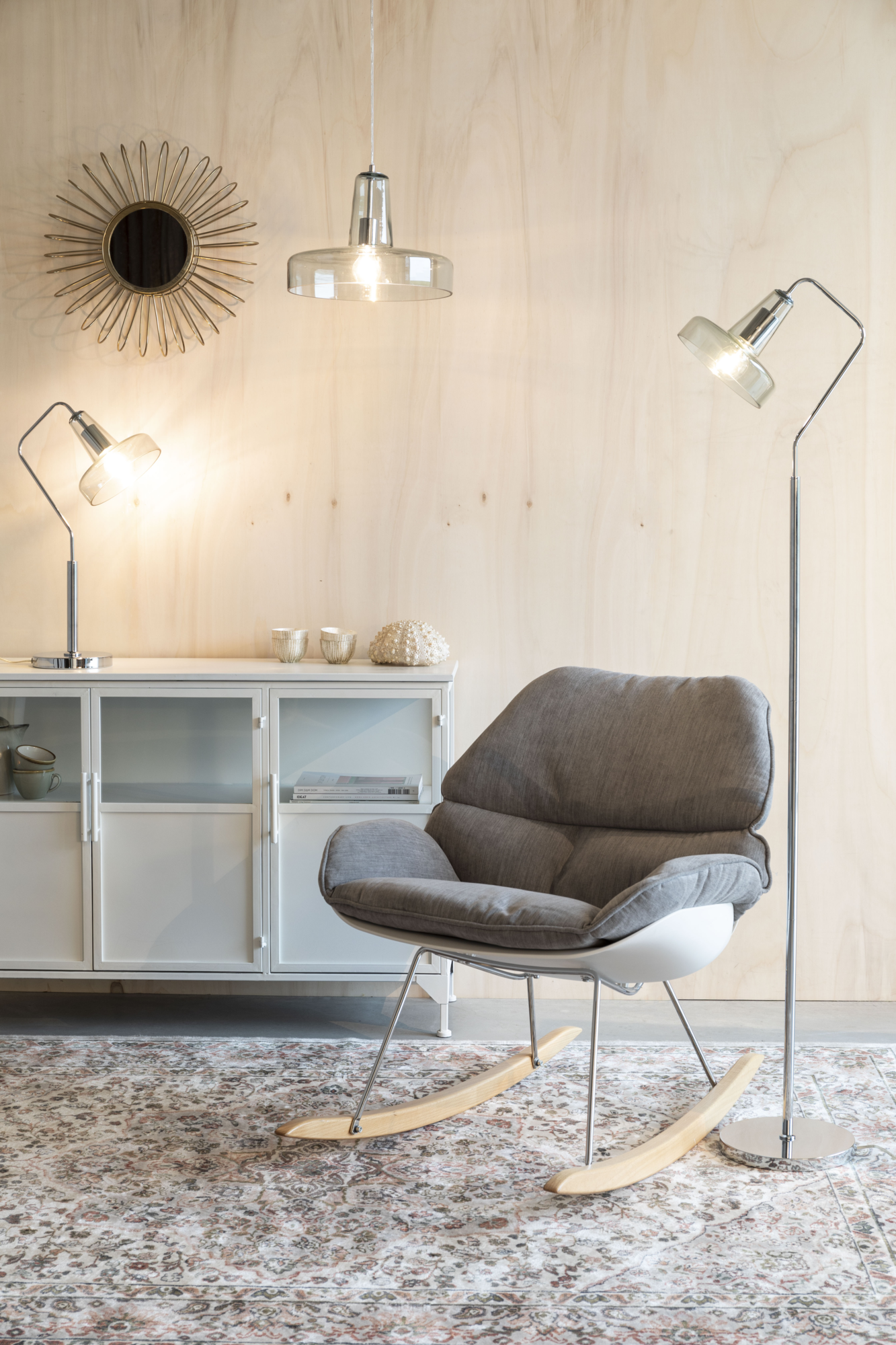 Vloerlamp Anshin Groen