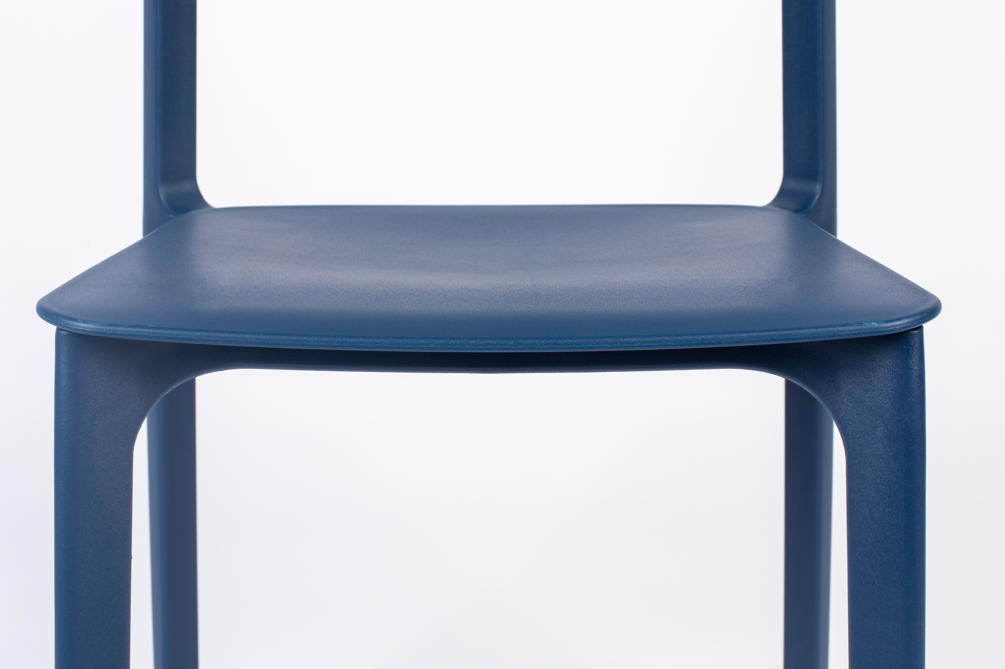 Eetkamerstoel Clive donkerblauw  (set van 4)