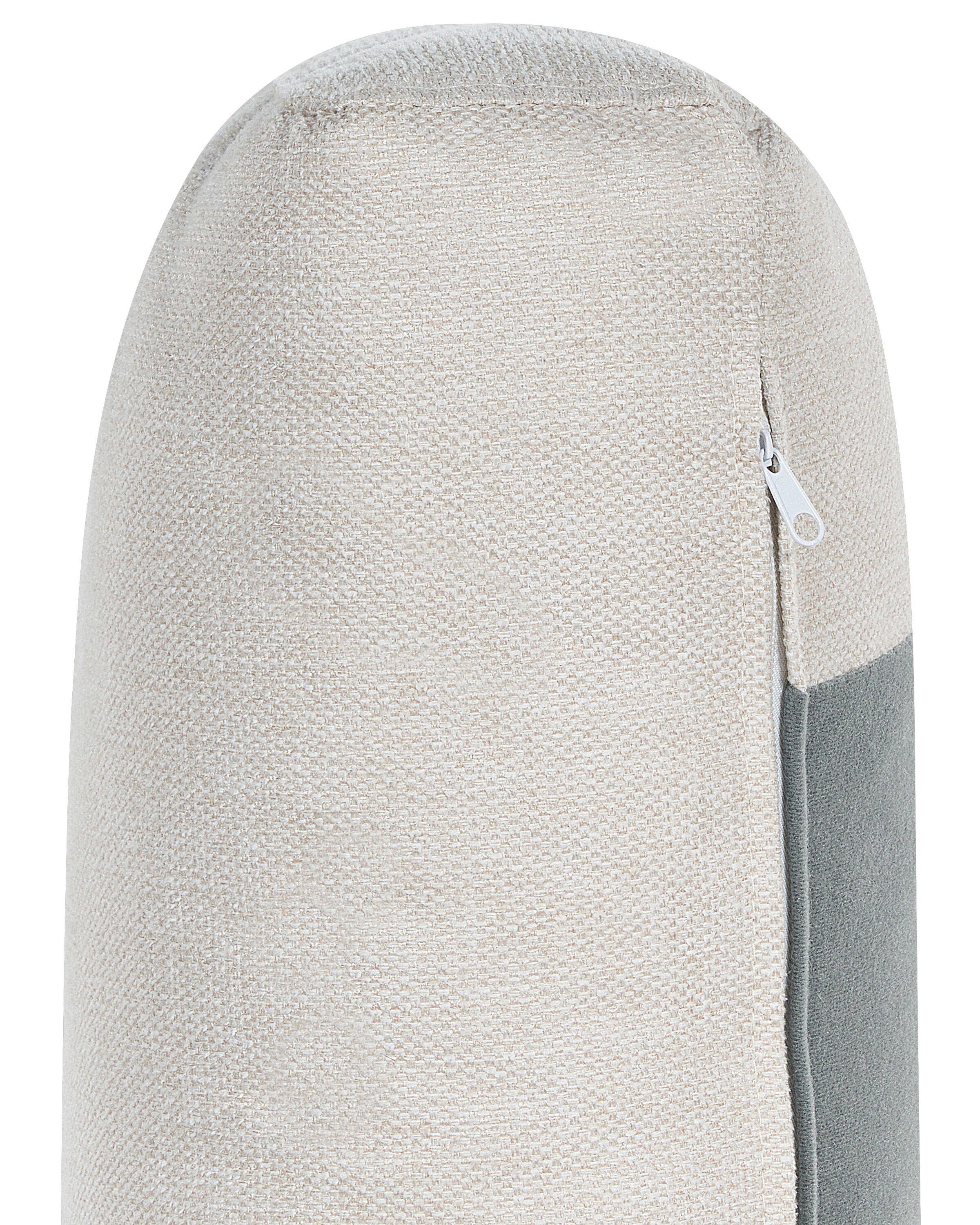 Set van 2 fauteuils ALLA Stof Lichtbeige