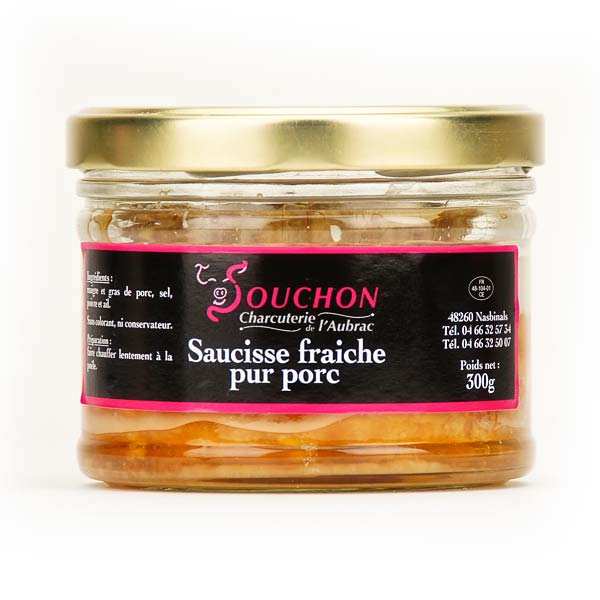 Saucisse fraîche cuisinée
