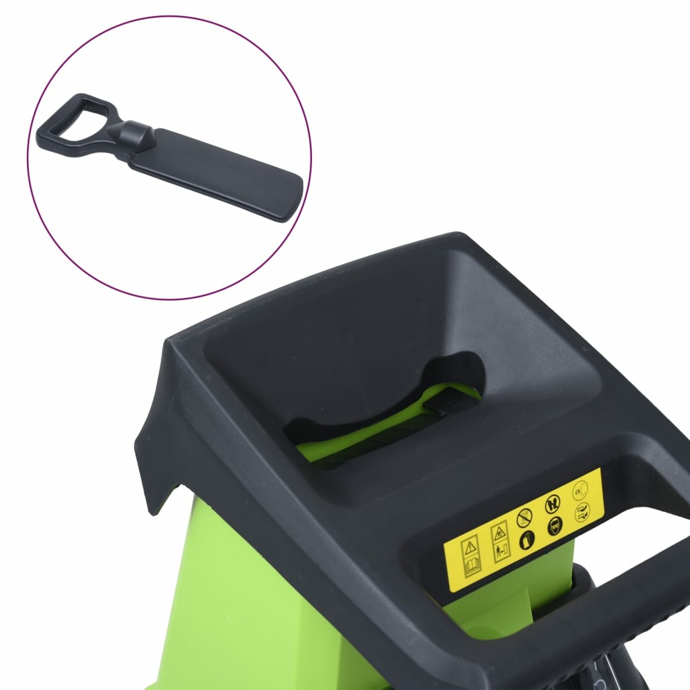 Broyeur électrique de jardin avec 2 lames supplémentaires 2400w