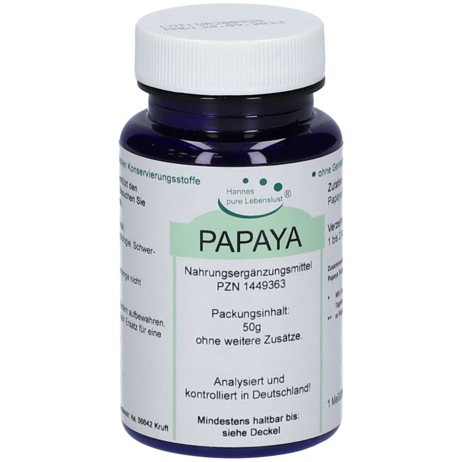 Hannes pure Lebenslust® PAPAYA
