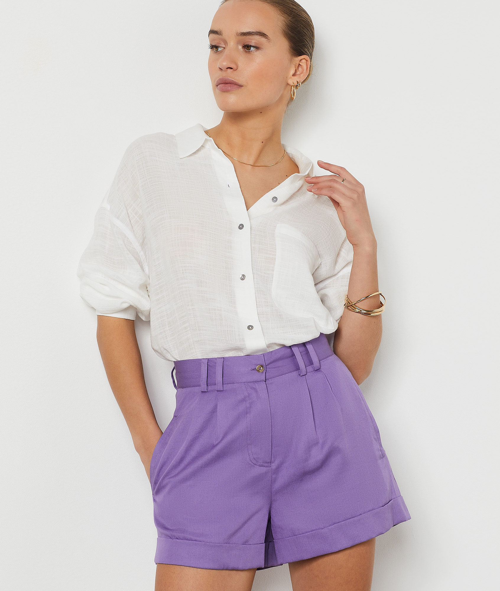 Short taille haute