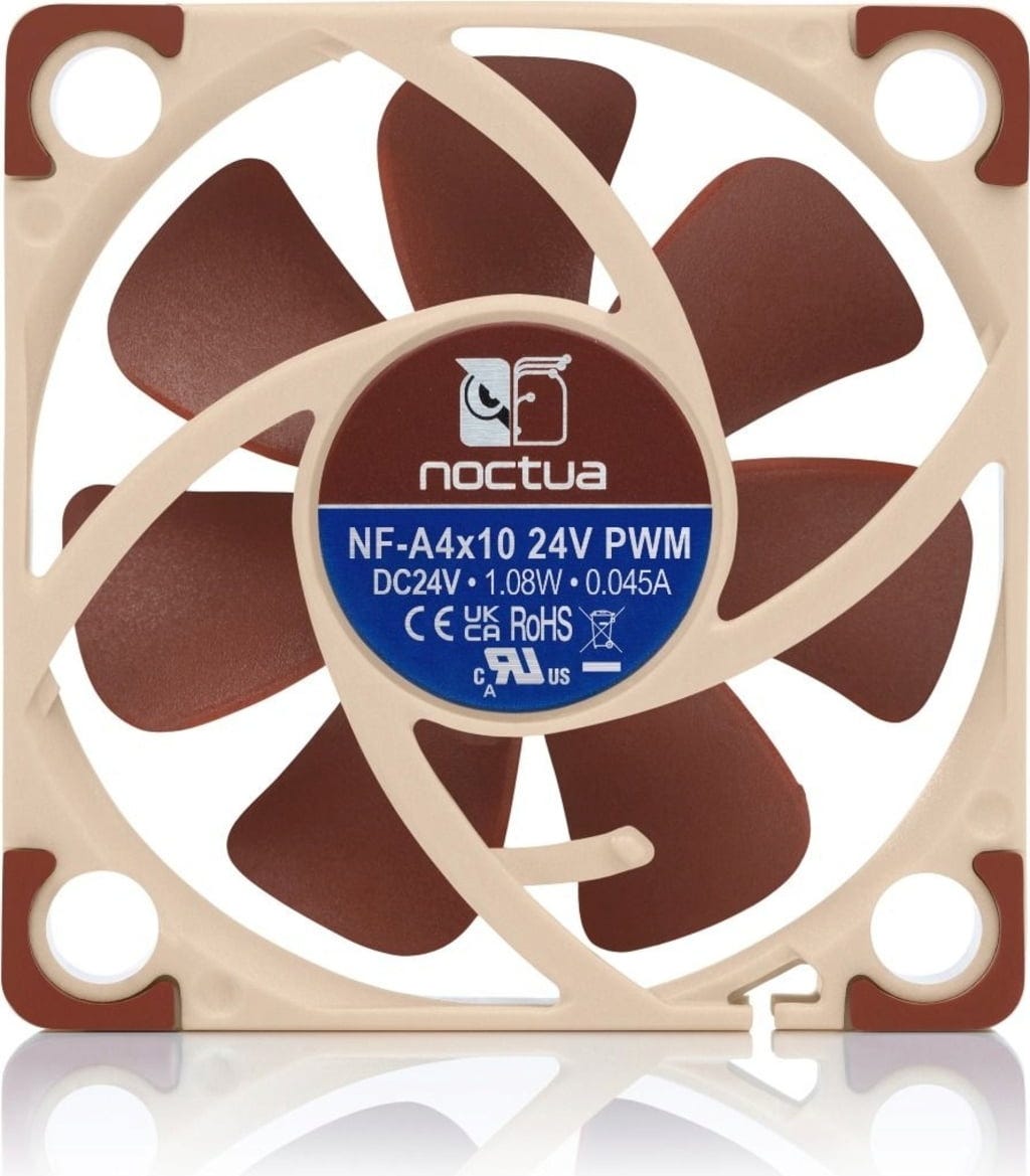 Noctua  Lüfter 24V NF-A4x10, PWM    40 x 10 mm Premium Lüfter für 24V Anwendungen