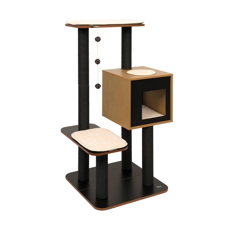 Arranhador para gatos Catit Vesper High Base Black