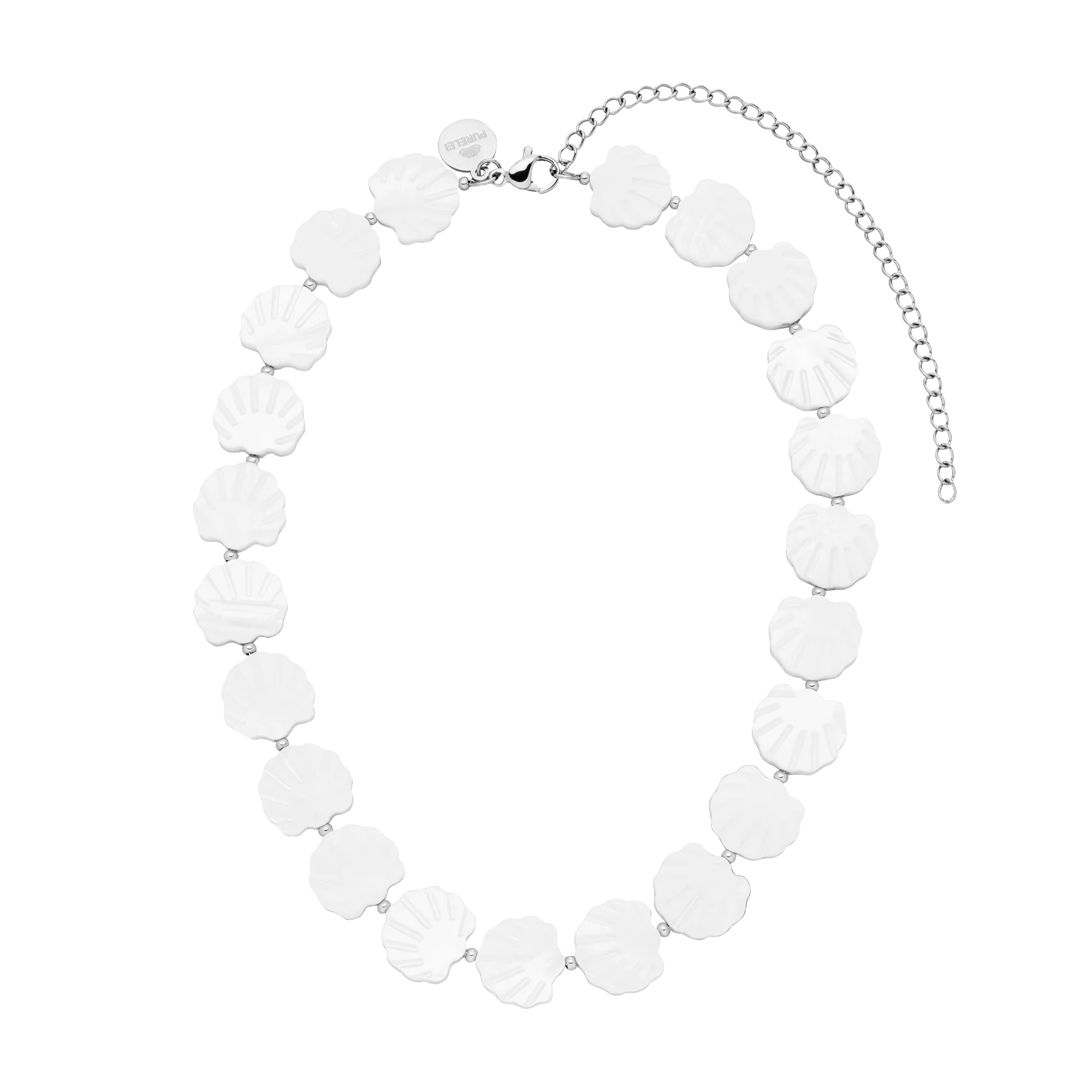 White Sparkle Kette
