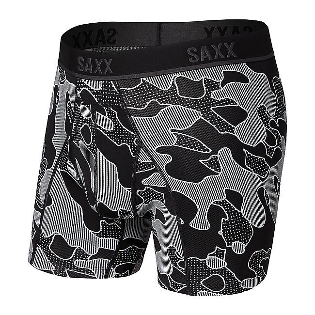 SAXX UNDERWEAR - KINETIC LIGHT COMPRESSION MESH BOXER BRIEF