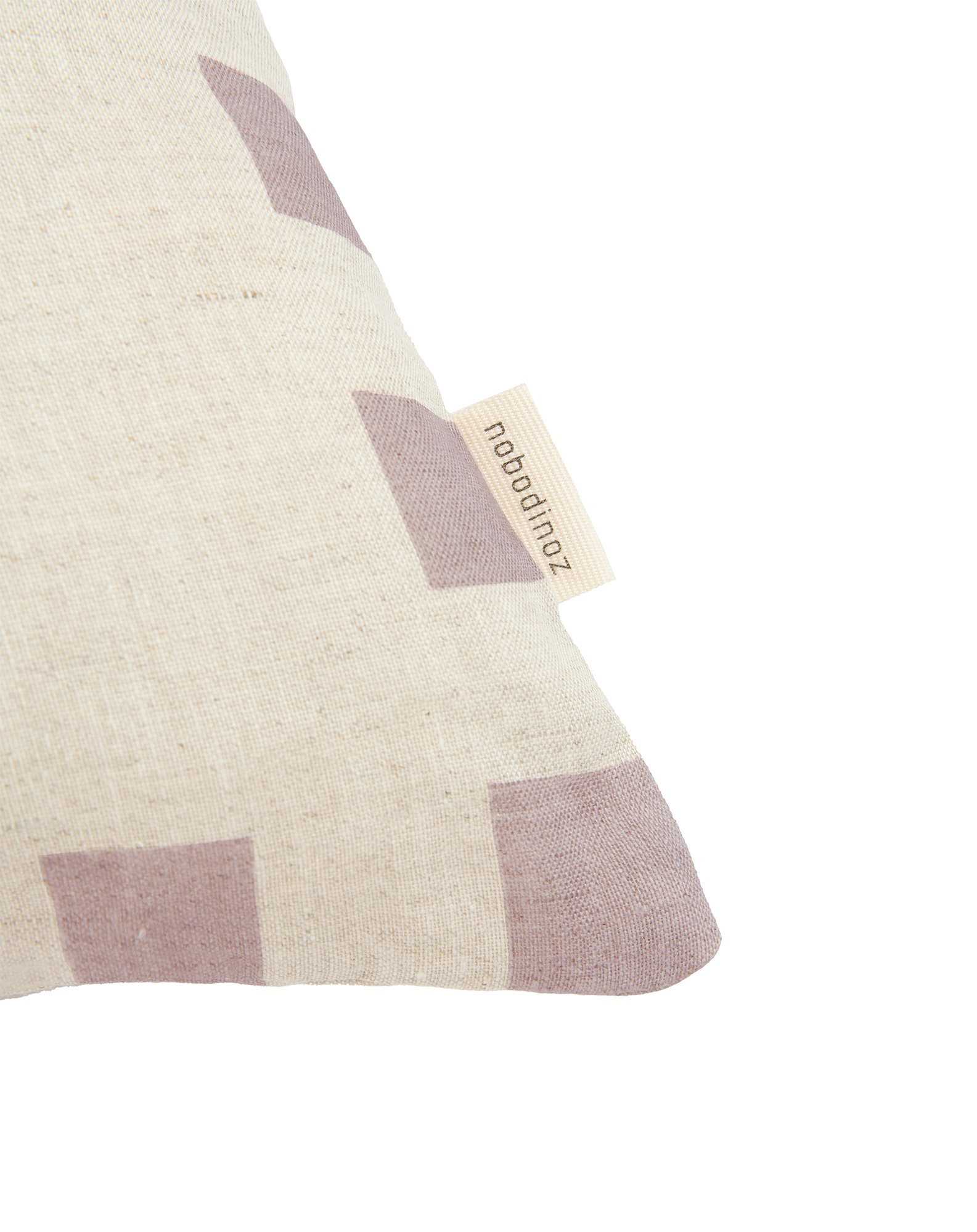 Coussin carré en lin français vibes | Violet
