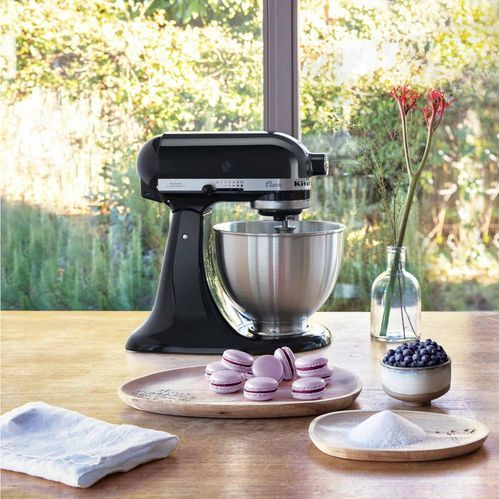 KitchenAid K45SSEOB - Keukenmachine - Zwart - Roestvrij Staal