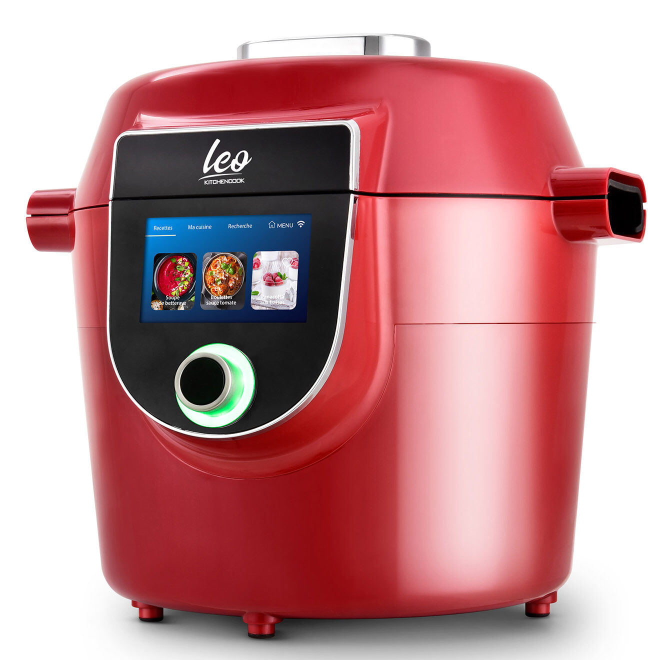Kitchencook Autocuiseur intelligent avec connexion WIFI rouge - 5 L