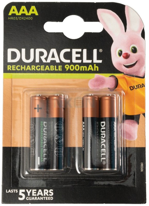 Duracell Rechargeable AAA 4 Stuks