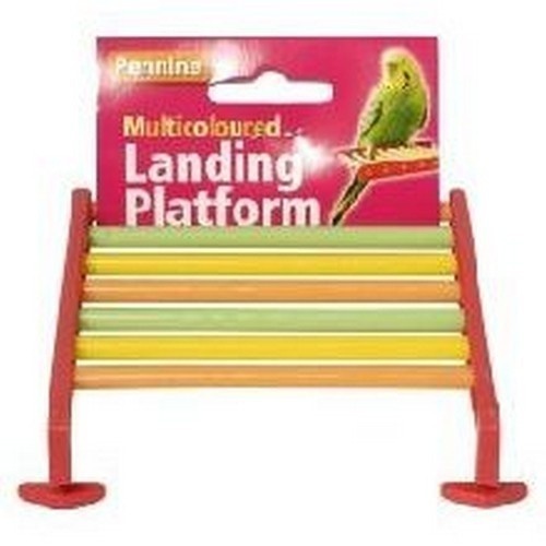 Plataforma de pouso para pássaros, várias cores