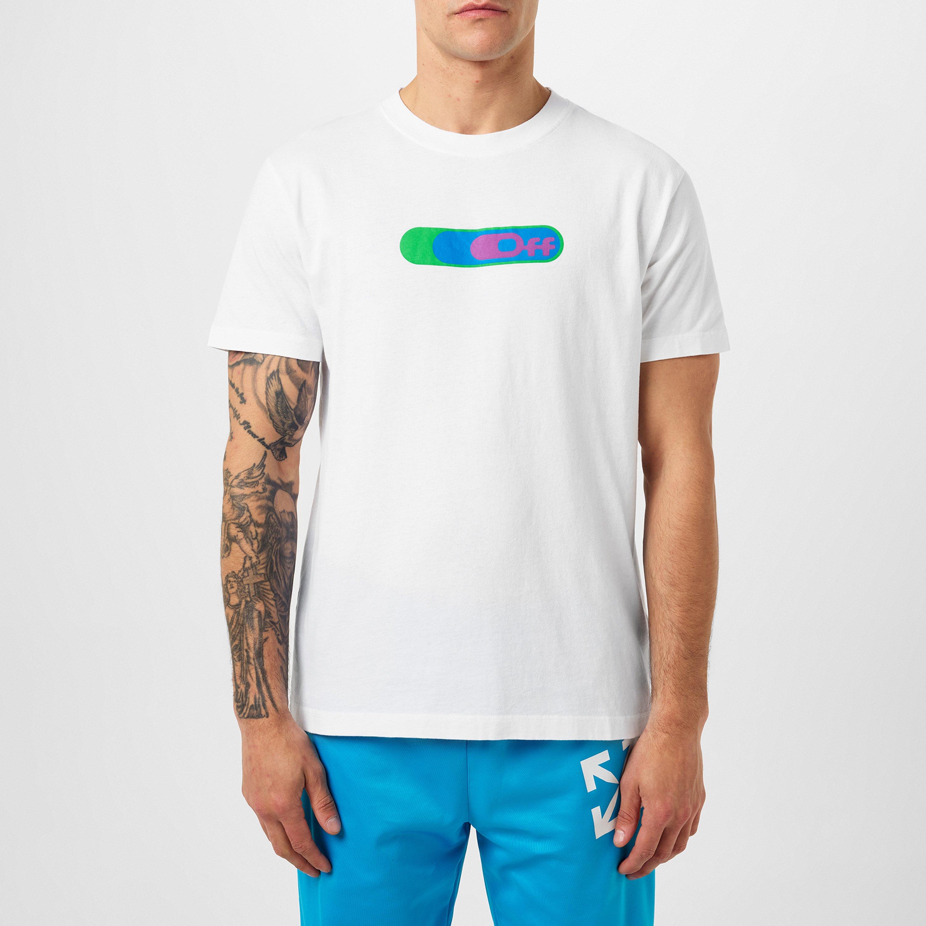 Off White Seasonal Print T Shirt