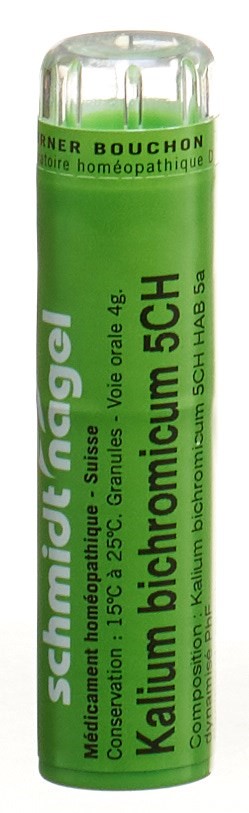 SCHMIDT-NAGEL Kalium bichromicum 5 CH<br>4 g, Granulat