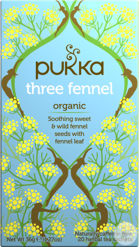 Pukka Herbs Infusion Biologique Trois Fenouils 20 Sachets