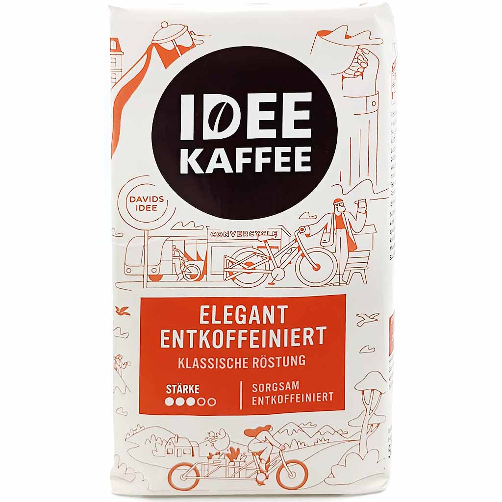 Idee Kaffee Filterkaffee entkoffeiniert 500g MHD:28.2.26