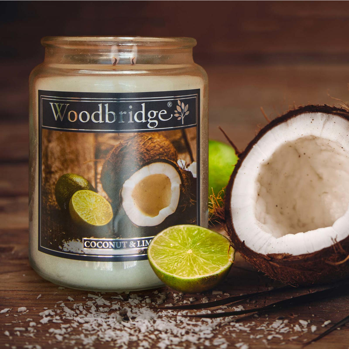 Bougie parfumée - Noix de coco & citron vert - 565 g