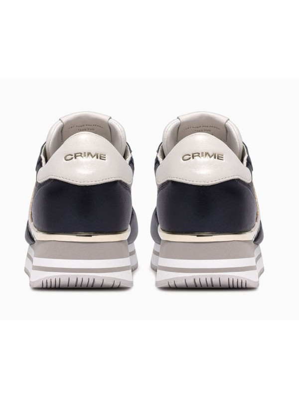 Sneakers STRIPE RUNNER Blue - Crime London