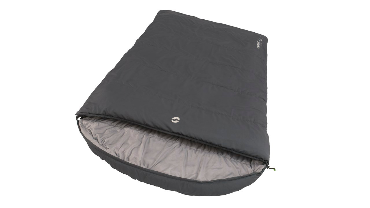 Outwell Campion Lux Double Mumienschlafsack 225 x 140 cm dunkelgrau