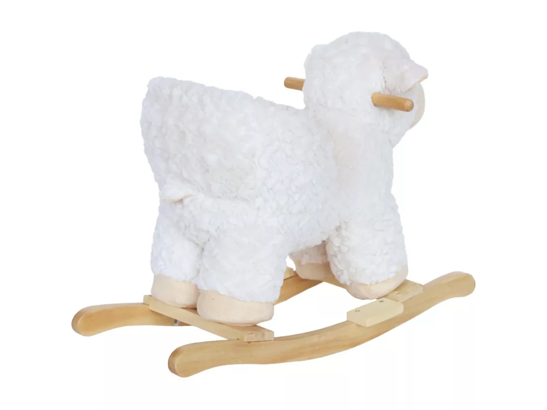 Fauteuil mouton à bascule pour enfant
