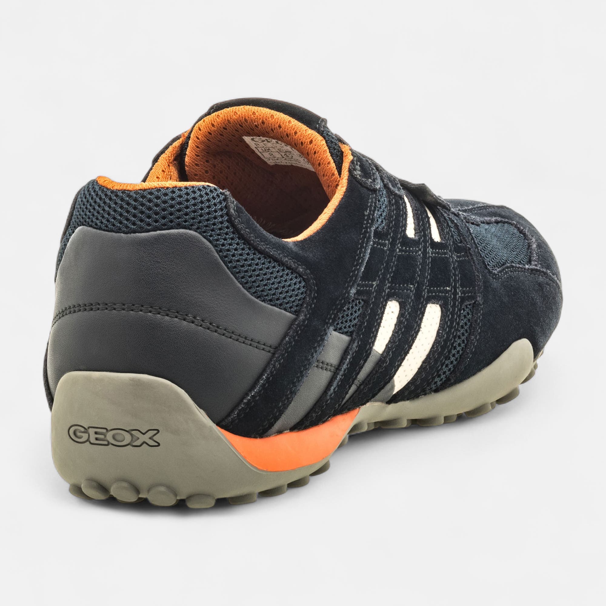 Baskets basses Homme en cuir bleu marine