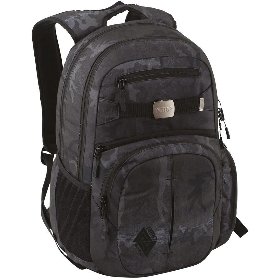 Nitro Hero - Laptoprucksack 17 52 cm forged camo