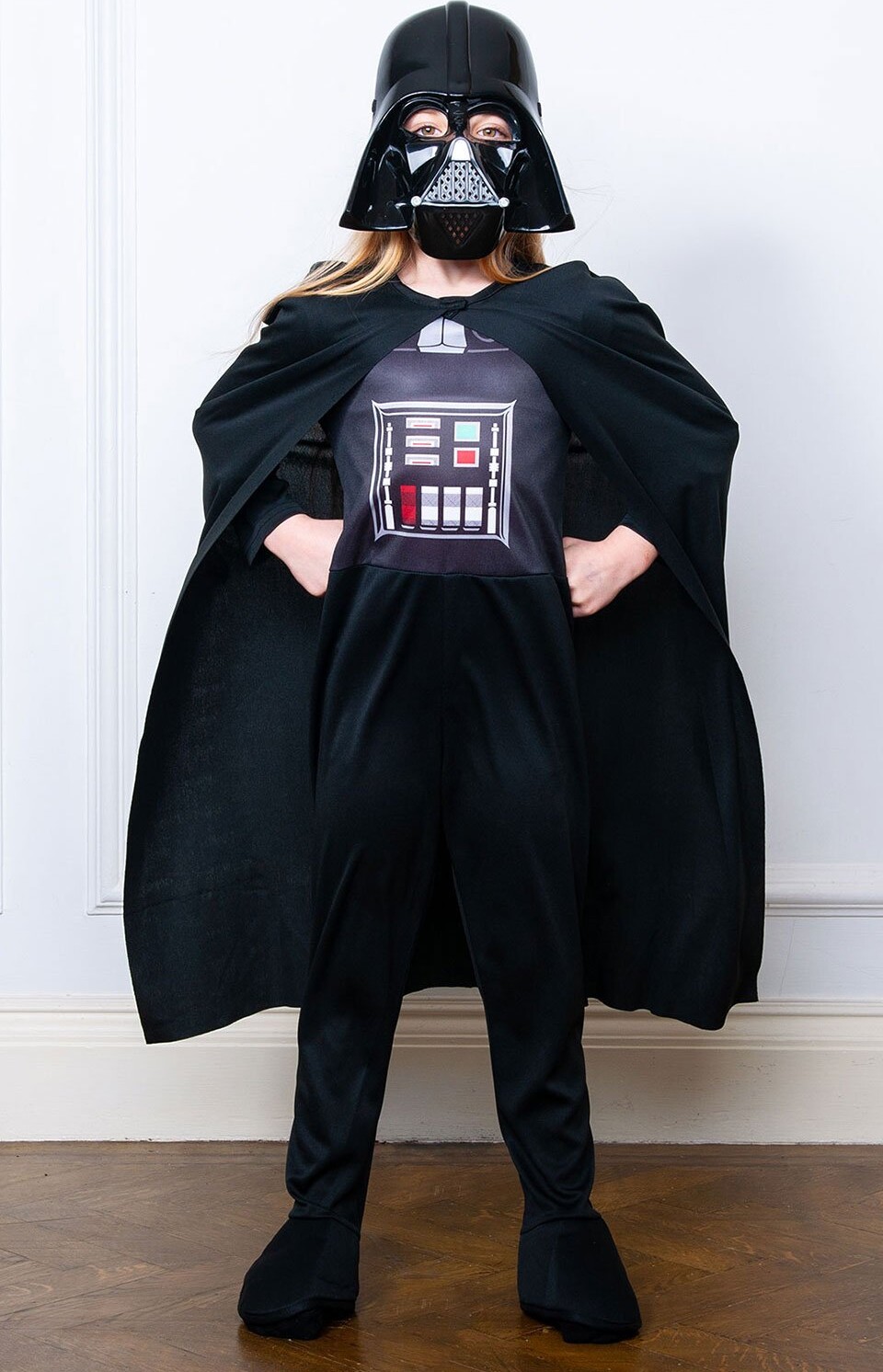 Darth Vader Kostume Til Børn - Star Wars - 116 CM