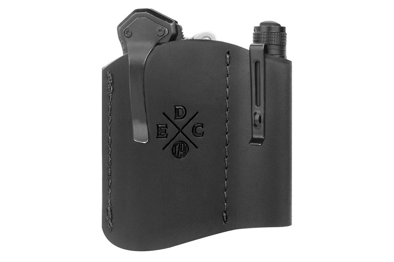 1791 EDC Pocket Comfort Tool Organizer EDC-PK-CMF-BLK-A Black, lederen broekzakholster