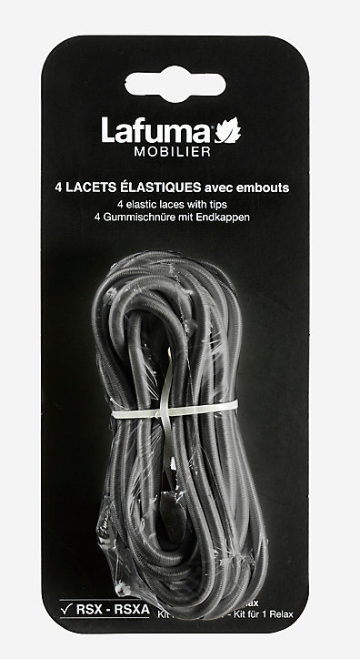 Lacets élastiques Lafuma embout orage (x 4)