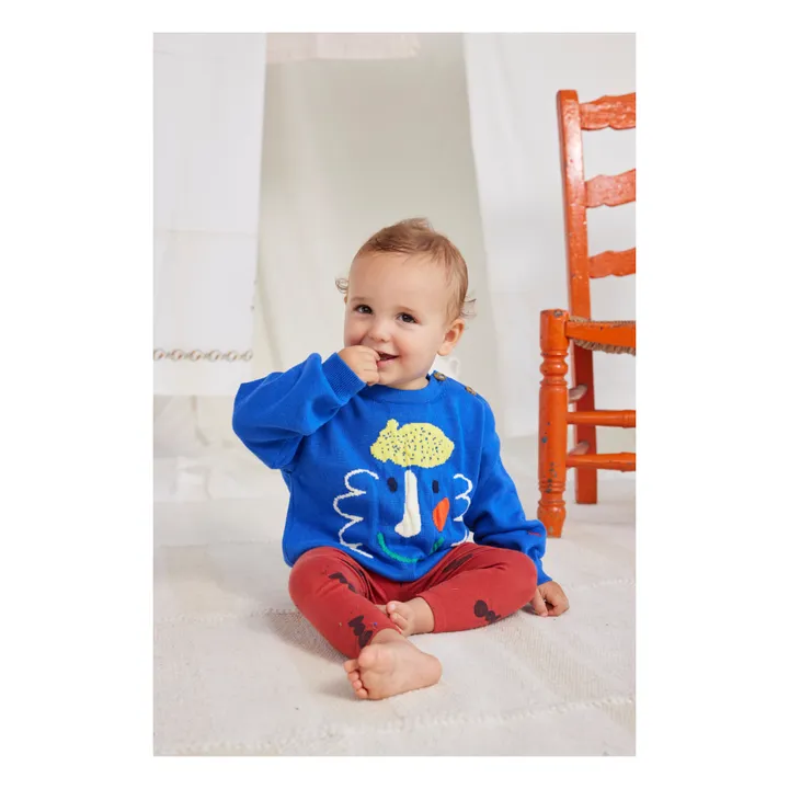 Bobo Choses Legging Coton Bio Fourmis | Terracotta