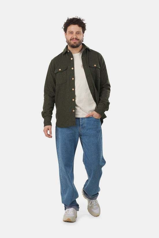 Buitenmens Buitenmens Flannel Melton Shirt