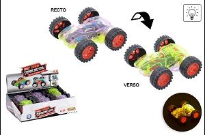 MONSTER CAR FRICTION LED REVERSIBLE 11X10X4CM