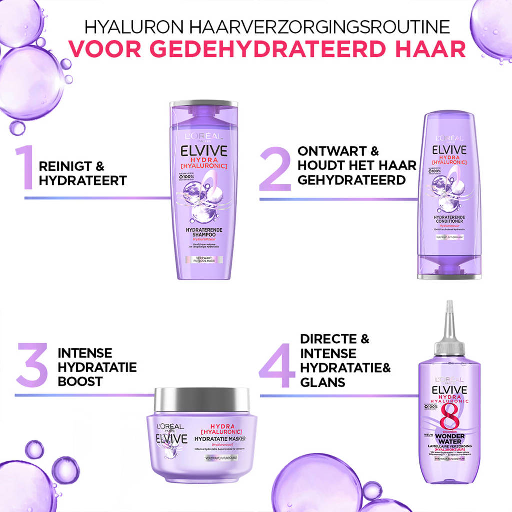 niet kopen!!!Hydra Hyaluronic Wonder Water - 200ml