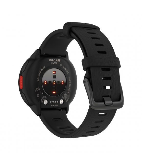 Polar Pacer Night Black S/L Sportuhren