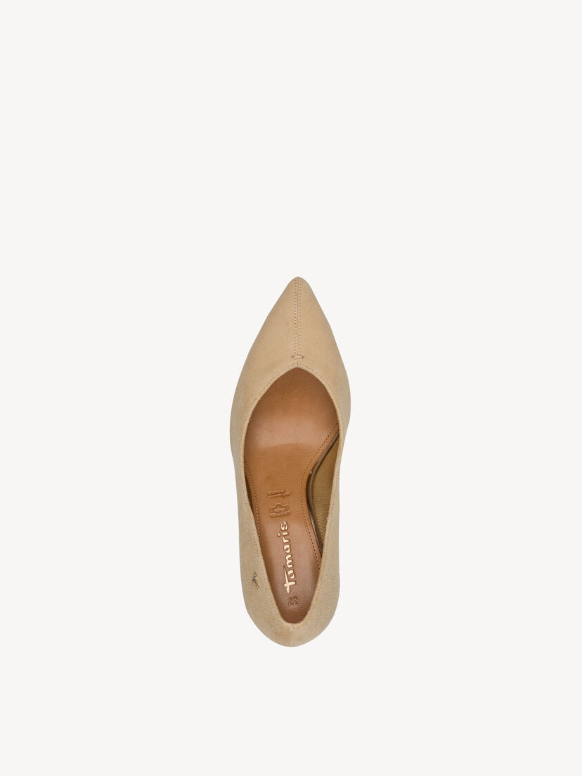 Leren Pumps - bruin