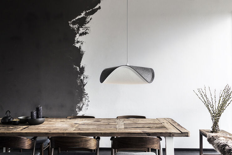 UMAGE Sine loftlampe Grå/hvid