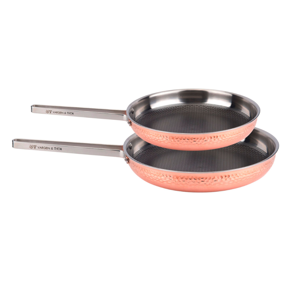 Vargen & Thor MJÖLNER.DUO stekepanner 22 cm + 28 cm