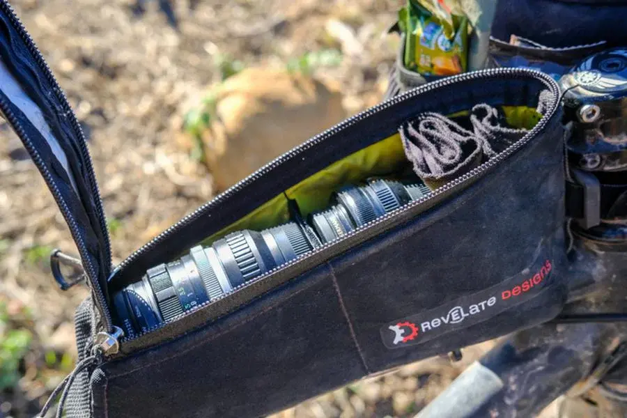Revelate Designs Gas Tank EcoPac Bovenbuistas 1.2L Zwart
