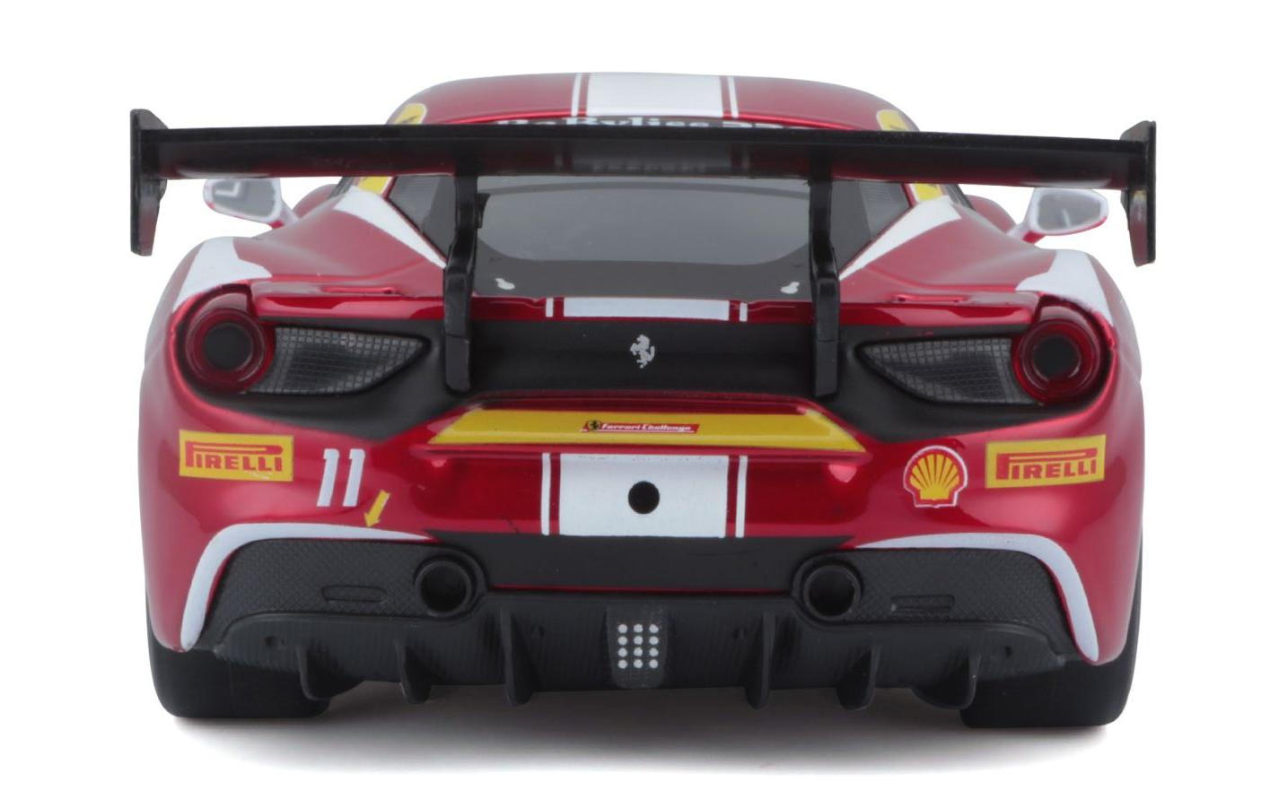 Ferrari Racing Bausatz 488 Challenge Rot 1:24Sammlermodell im Massstab 1:24