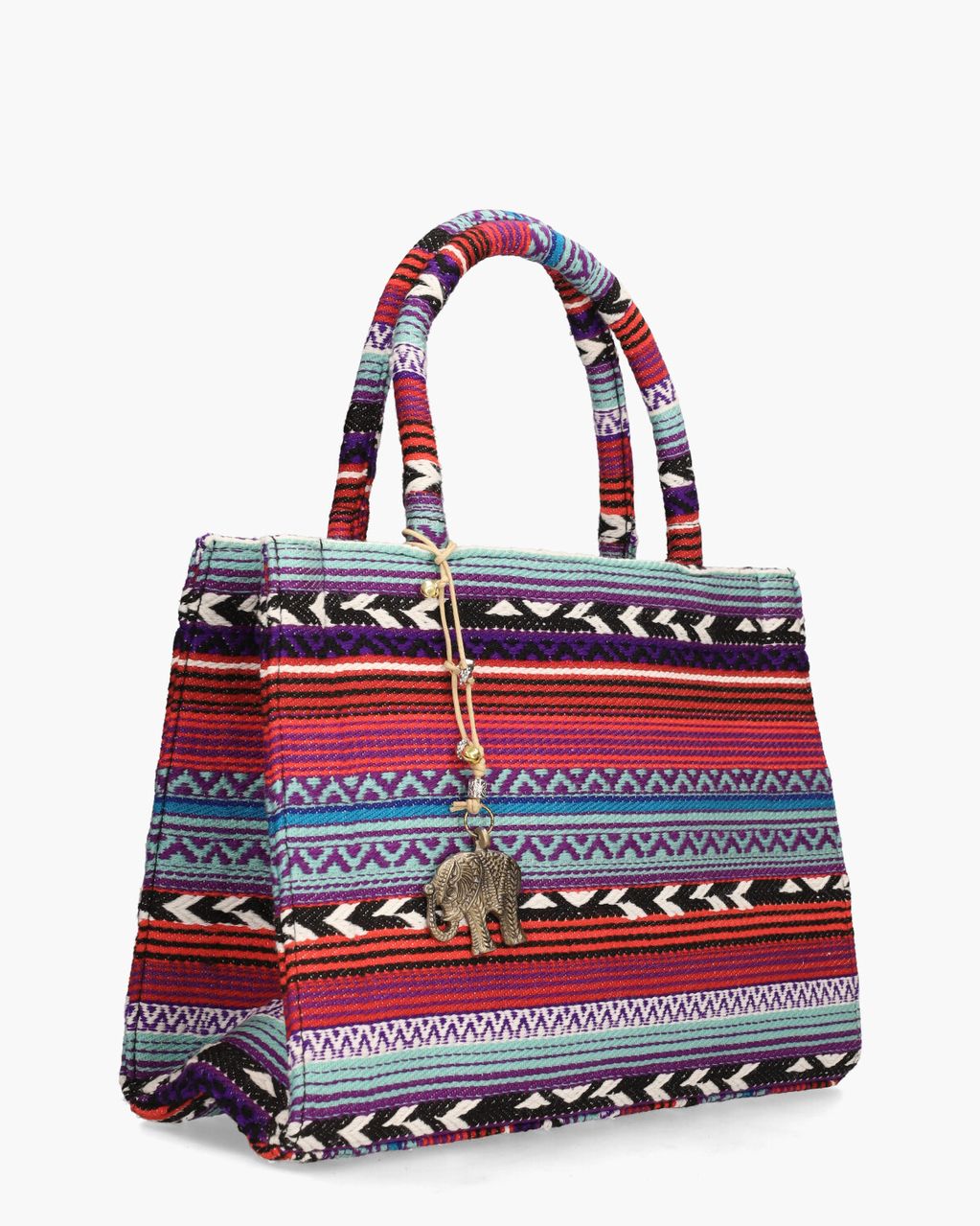 Anokhi Book Tote Small Multicolor Tas