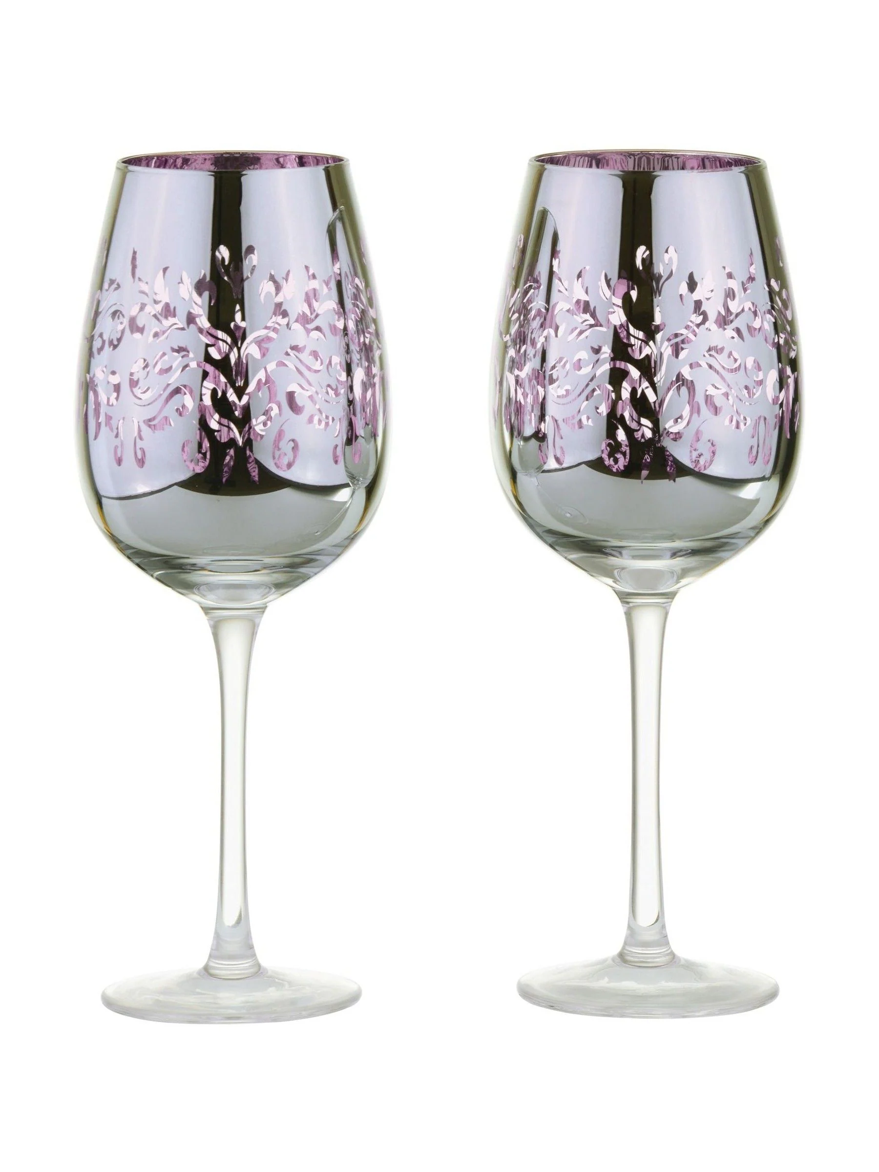 Artland Set of 2 Filigree Wine Glasses
