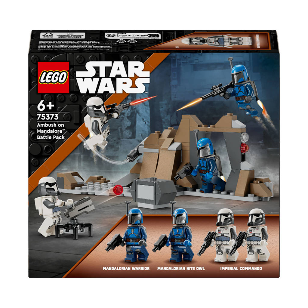 Nice Star Wars battle packThe Mandalorian Hinderlaag op Mandalore Battle Pack, Bouwbaar Speelgoed 75373
