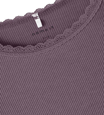 Name It Bluse - Noos - Rib - NmfKab - Arctic Quaste