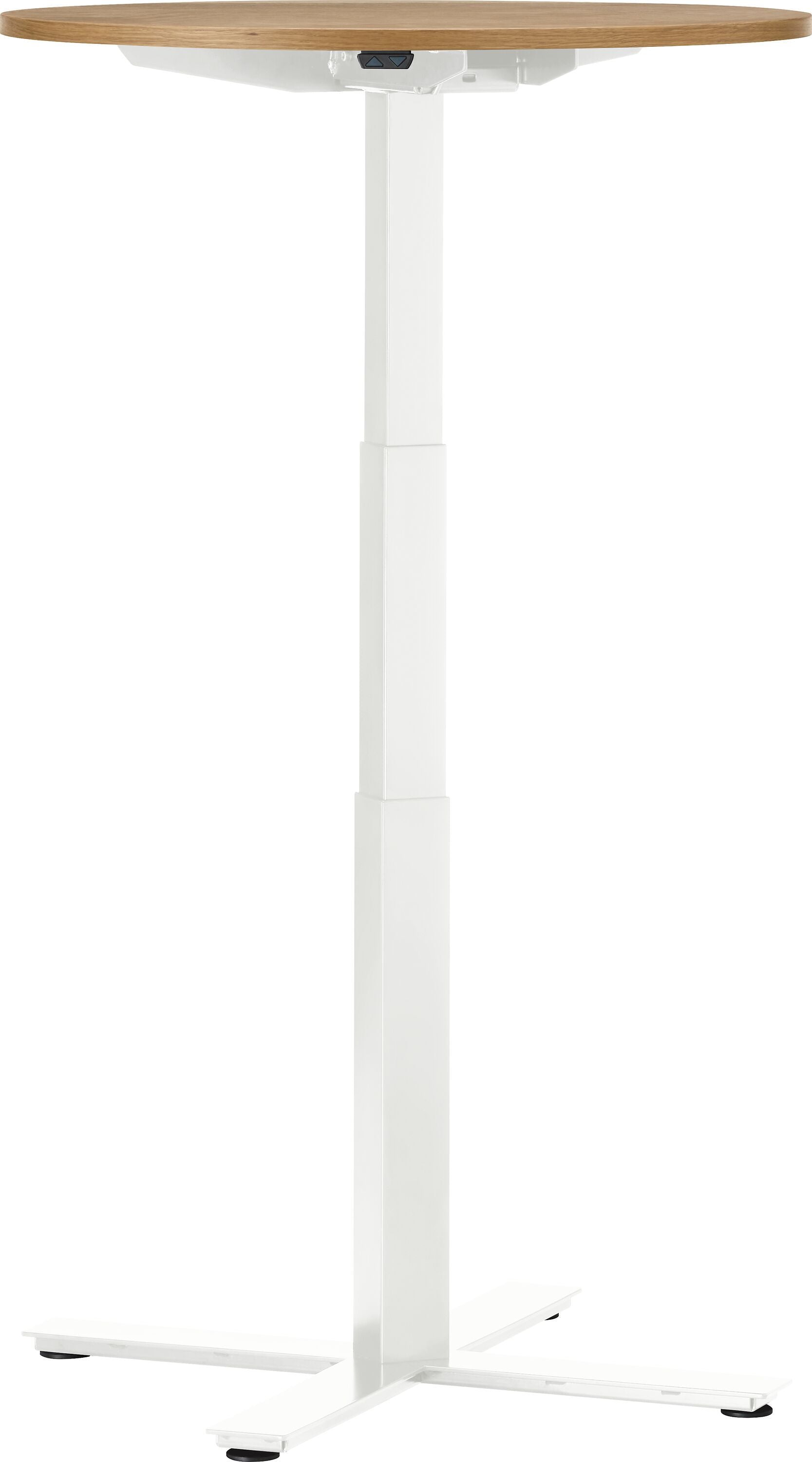 FLEXCUBE Besprechungstisch höhenverstellbar - Eiche / H: 62.5 cm